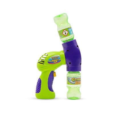 Pistola de pompas bubble flip