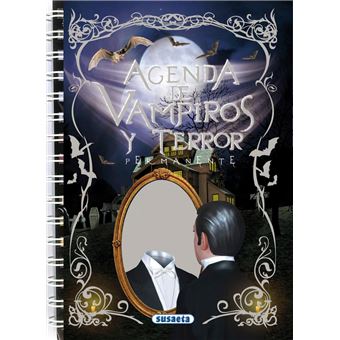 Agenda escolar permanente vampiros y terror
