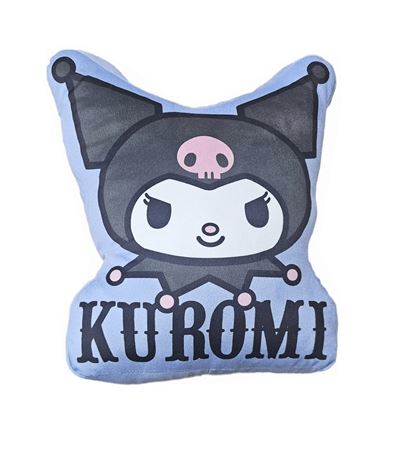 Cojín peluche 3d kuromi 35x30cm