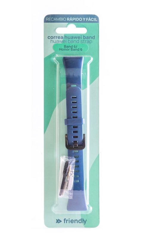 Correa Friendly Azul para Huawei Band 6 - Correa smartwatch - Comprar al  mejor precio | Fnac