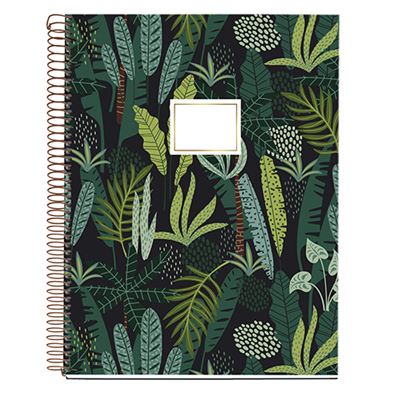 Cuaderno Miquelrius A4 selva 47985 espiral tapa dura 120 hojas 4