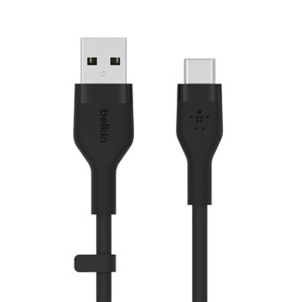 Cable Belkin Boost Charge Flex USB-A USB-C Negro 2 m