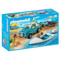 Playmobil Summer Fun Pick Up con Lancha