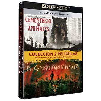 Pack Cementerio de animales + Cementerio viviente - UHD + Blu-ray
