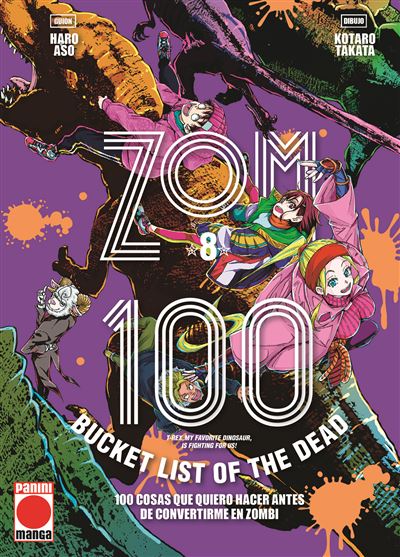 Zom 100 8.  100 cosas que quiero hacer antes de convertirme en zombi -  Kotaro Takata (Autor), Haro Aso (Autor)