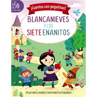 ¡Cuentos con pegatinas! Blancanieves y los siete enanitos