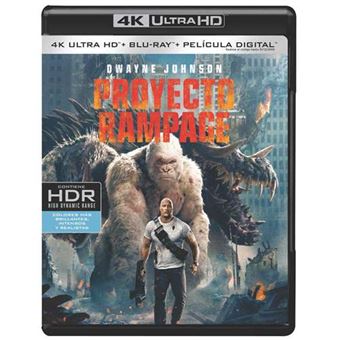Proyecto Rampage - UHD + Blu-Ray