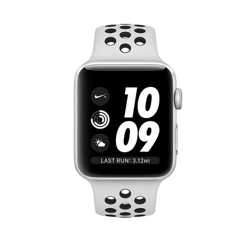 Apple S3 Nike+ GPS Caja aluminio en plata y correa Nike Sport platino puro/negra - Reloj conectado - Fnac