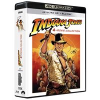 Pack Indiana Jones: Colección 4 Películas - UHD + Blu-ray