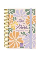 Agenda Escolar Finocam Secundaria Sep 2026 - Jun 2027 8º - 120x164 Mm 1 Día Página Shine Español