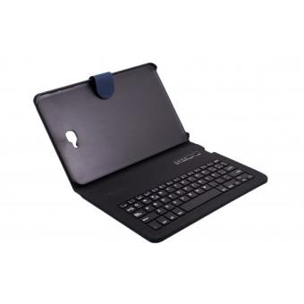 Funda con teclado Bluetooth SilverSanz Azul para Samsung TAB A 10,1"