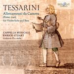 Tessarini: Allettamenti da Camera for Violin Solo and Bass - CD