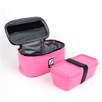 Lunch bag bolsa porta alimentos rosa