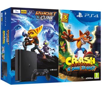 paraguas dolor oriental Consola PS4 1TB + Ratchet & Clank + Crash Bandicoot N. Sane Trilogy -  Consola - Los mejores precios | Fnac
