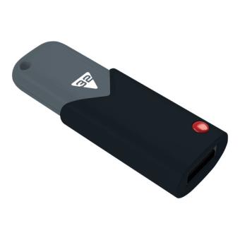 Memoria USB 3.0 Emtec Click 32 GB negra y gris
