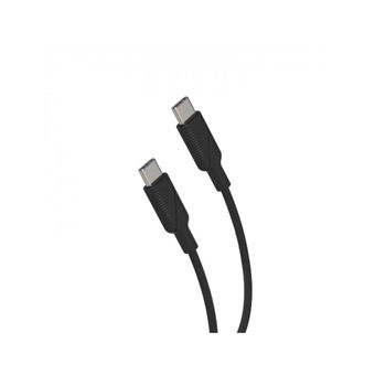 Cable Muvit USB-C Negro 1,2 m