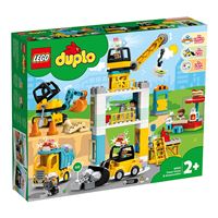 Grua torre y obra - Lego Duplo