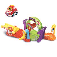 Tut Tut Bólidos VTech - Circuito supergiro 360º