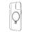 Funda Muvit Recycletek MagSafe + Soporte Transparente para iPhone 15 