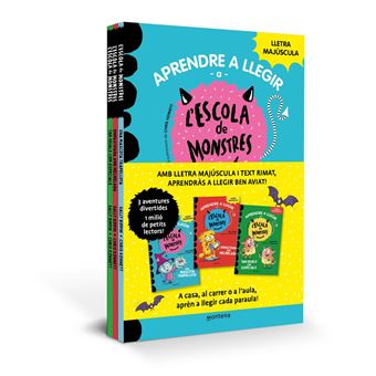 Pack Aprendre A Llegir A L'Escola De Monstres (Llibres 1-3)