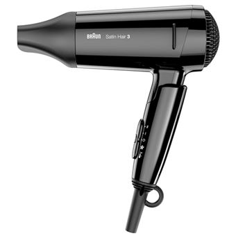 Secador de viaje Braun Satin Hair 3 Style&Go HD350 Negro
