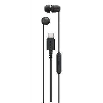 Auriculares Sony IER-EX15C in ear con micrófono y cable USB-C Negro