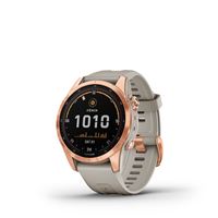 Smartwatch Garmin Fénix 7S Solar Oro rosa/Beige