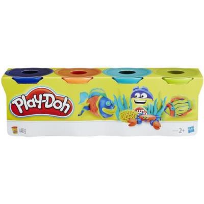 Pack Playdoh 4 botes ollas de sorbetes