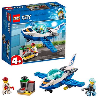 Juguete De Policía jet patrulla lego city la 60206 edad 4 54 piezas set creativo