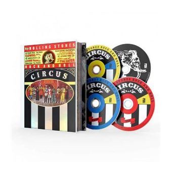 Box Rock and Roll Circus - 2 CD + Blu-Ray + DVD