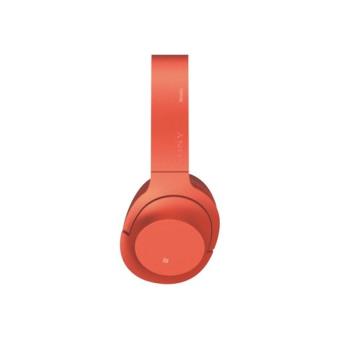 Auriculares Bluetooth NFC  Sony MDR-100ABNR rojos - 1