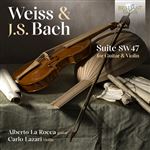Weiss & J.S. Bach: Suite SW47 for Guitar and Violin - CD