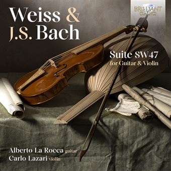 Weiss & J.S. Bach: Suite SW47 for Guitar and Violin - CD
