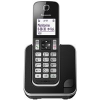 Teléfono inalámbrico Panasonic KX-TGD310 negro