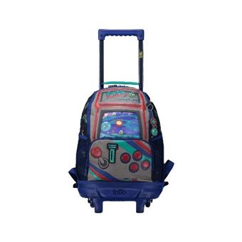 Mochila escolar Totto Gameru mediana con rueda azul - Mochilas escolares -  Los mejores precios | Fnac