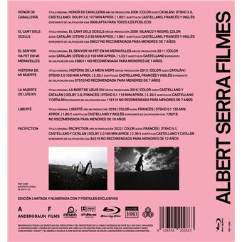 Digipack Albert Serra - Blu-ray - Albert Serra - Lluís Carbó | Fnac