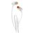 Auriculares con micrófono JBL Tune 110 In-Ear Blanco