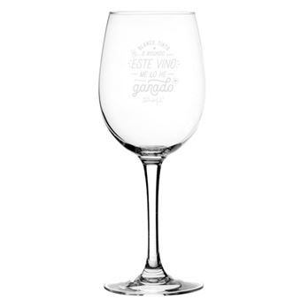 Mr Wonderful Copa de vino – Blanco, tinto o rosado, este vino me lo he ganado