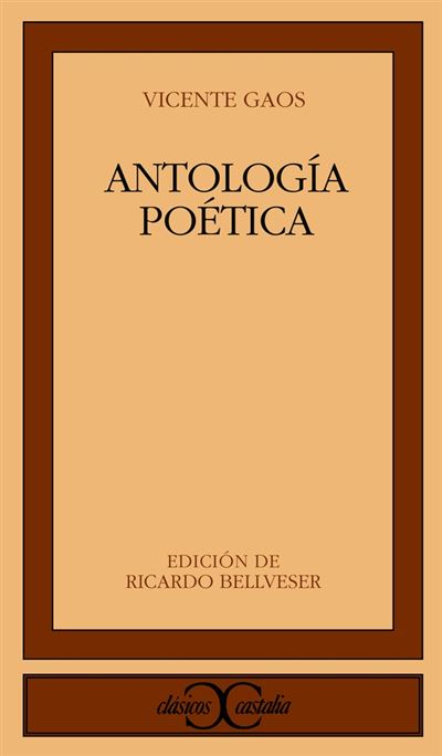 Castalia Ediciones Hombre Antología Poética
