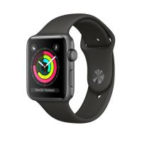 Apple Watch S3 GPS 42mm Caja de aluminio en gris espacial y correa deportiva gris