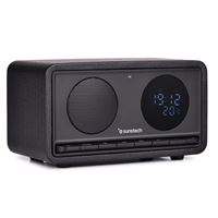 Radio portátil Bluetooth Sunstech RPBT460 Negro