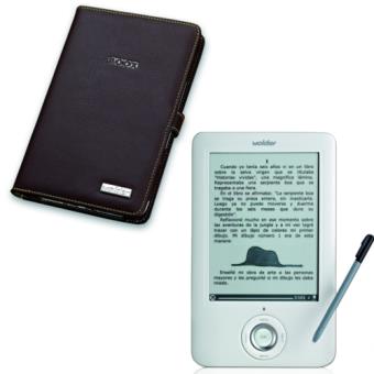 Wolder Boox WiFi Táctil eBook 6" + Cargador + Funda