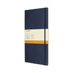 Cuaderno Moleskine Xl Pautado Azul Zafiro