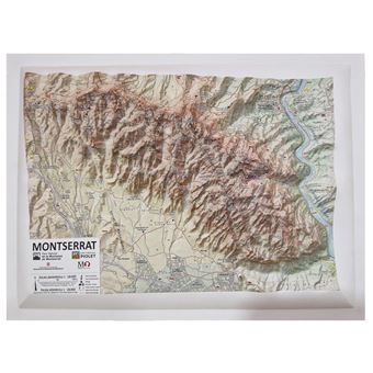 Mapa Relleu Montserrat