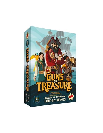 Jiuego de mesa guns or treasure