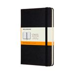 Notebook Moleskine Clásico Mediano Raya Tapa Dura Negro