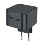 Cargador de pared Wefix 2 USB-C 45W Negro