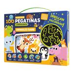 Imagiland Maletín Con 100 Pegatinas Luminiscentes - Animales Baby