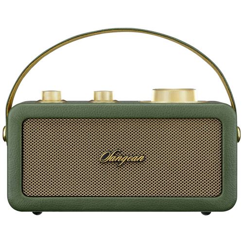 Altavoces Inalámbricos - SANGEAN RA-101 Forest Gold / Altavoz portátil  SANGEAN, Bluetooth, Verde