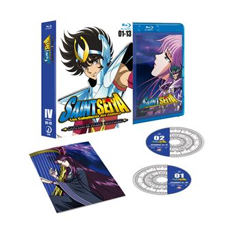 Box 4 Saint Seiya Cosmos Edition Saga e Hades Santuario - Blu-Ray